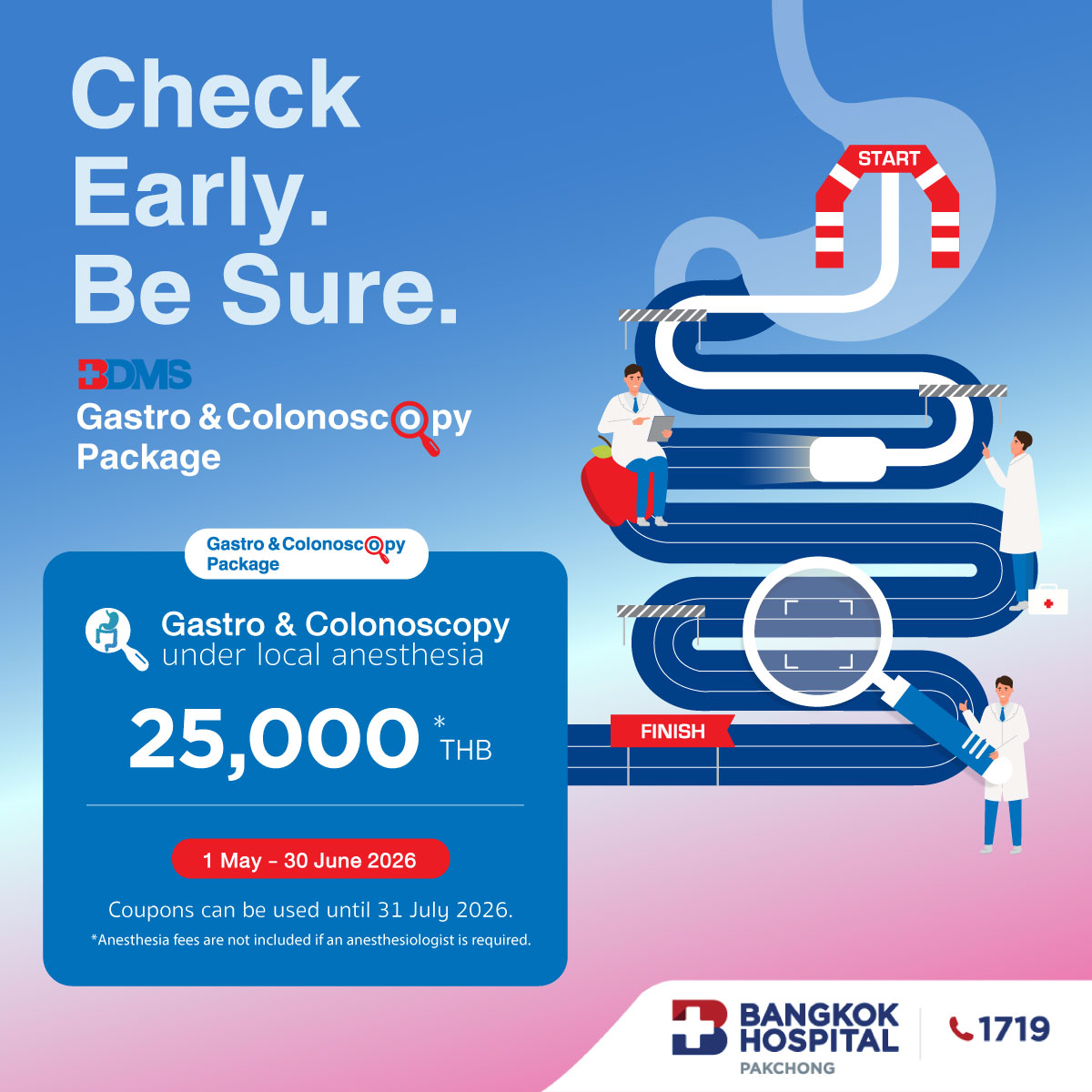 BDMS Gastro & Colonoscopy Package