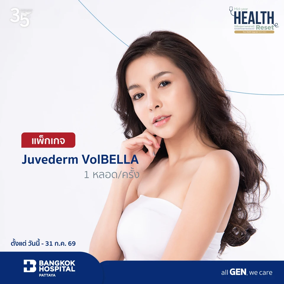 แพ็กเกจ Juvederm VolBELLA  1 หลอด/ครั้ง