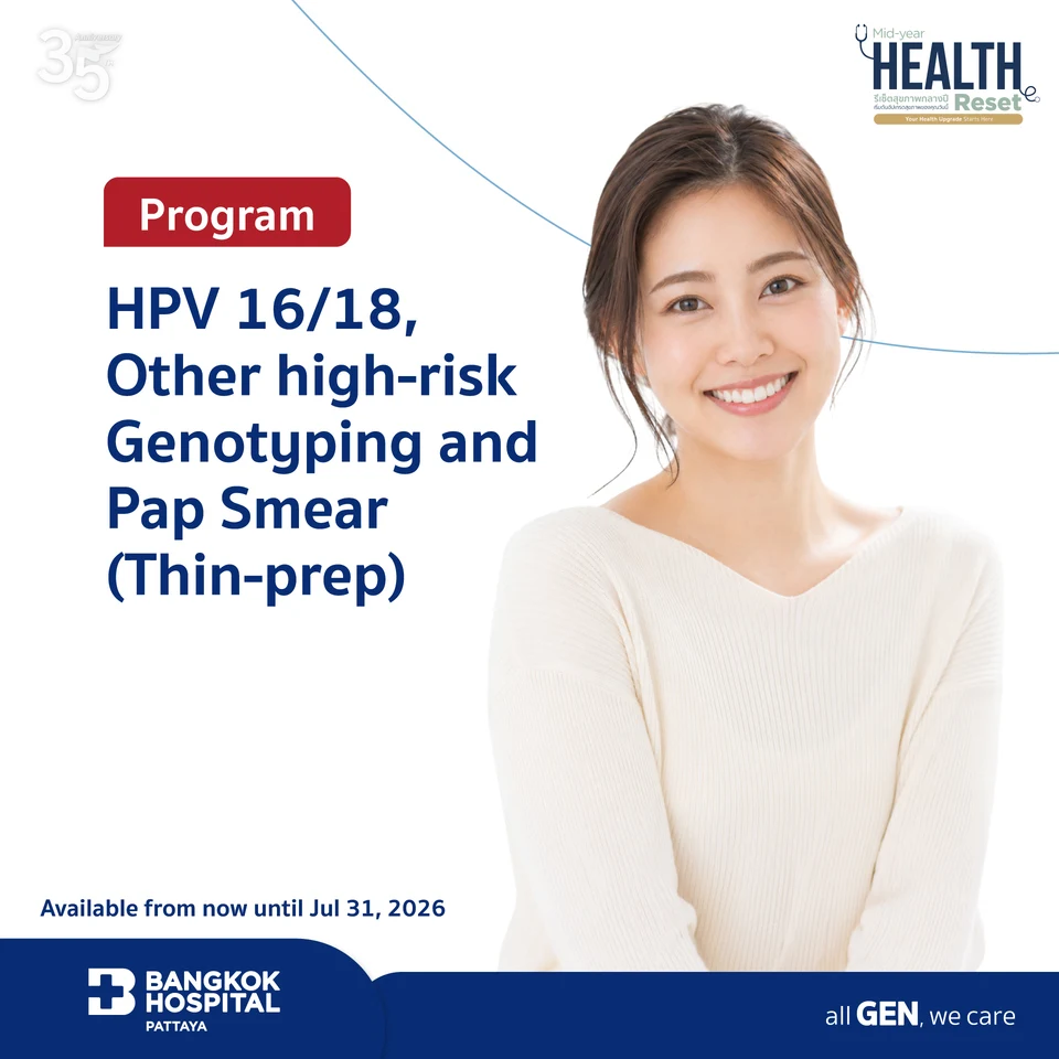 HPV 16/18, Other high-risk Genotyping and Pap Smear (Thin-prep)
