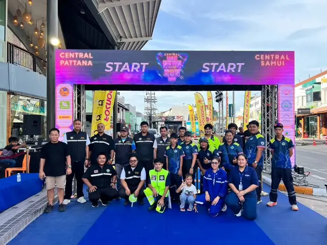 Bangkok Hospital Samui proudly supported Central Samui Neon Run 2026 on 30 May 2026. Image