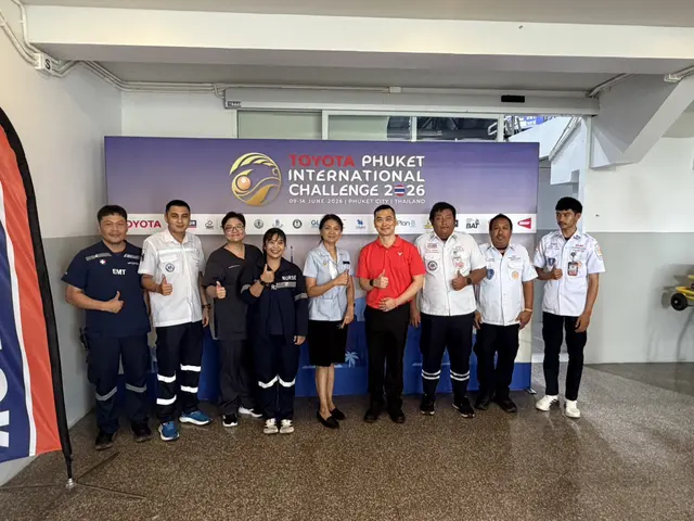 เครือโรงพยาบาลกรุงเทพ จังหวัดภูเก็ต สนับสนุนหน่วยแพทย์ฉุกเฉิน ดูแลความปลอดภัยในการแข่งขัน “TOYOTA PHUKET INTERNATIONAL CHALLENGE 2026”
