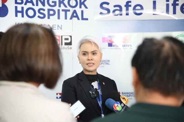 โรงพยาบาลกรุงเทพขอนแก่นร่วมกับภาคีเครือข่ายภาครัฐและเอกชนในจังหวัดขอนแก่น จัดพิธีเปิดโครงการ “Safe Road, Safe Life - ไปกับ Rider คุณภาพ” รุ่นที่ 2 Image