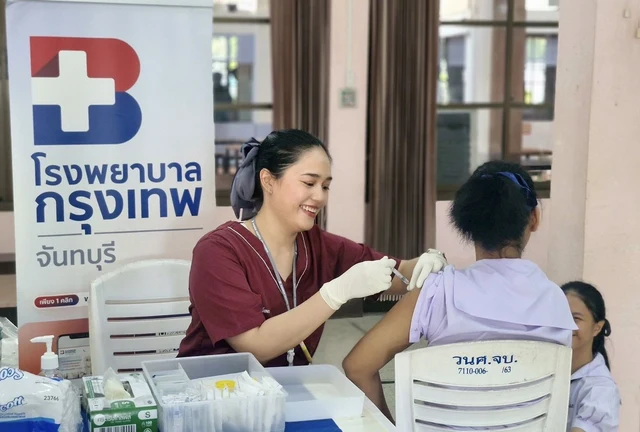 โรงพยาบาลกรุงเทพจันทบุรี เดินหน้าส่งเสริมสุขภาพเชิงป้องกันในสถานศึกษา