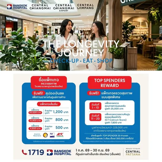The Longevity Journey : Check-up Eat Shop
