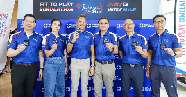 Bangkok Hospital stellt das Wohltätigkeits-Lauf-Event „Run With The Flow 2026“ im 3. Jahr vor – mit der Aktivität „Fit to Play Simulation“