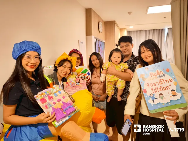 Joyful Atmosphere of National Children’s Day 2026 at Bangkok Hospital Udon with Central Udon