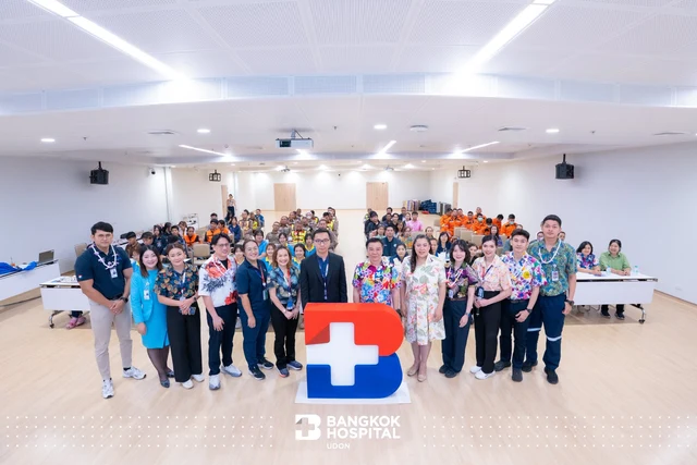 BLS & CPR Training at Bangkok Hospital Udon | Happy and Safe Songkran Festival.