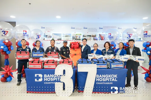 โรงพยาบาลกรุงเทพจันทบุรี จัดกิจกรรมช่วงบ่าย เนื่องในโอกาสครบรอบ 37 ปี