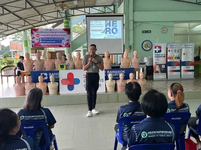 โรงพยาบาลกรุงเทพจันทบุรี จัดกิจกรรมอบรมการช่วยชีวิตขั้นพื้นฐาน หรือ BLS (Basic Life Support)