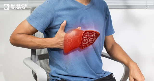 โรคตับแข็ง (Liver Cirrhosis) คืออะไร รู้จักสาเหตุ อาการ แนวทางรักษา Image