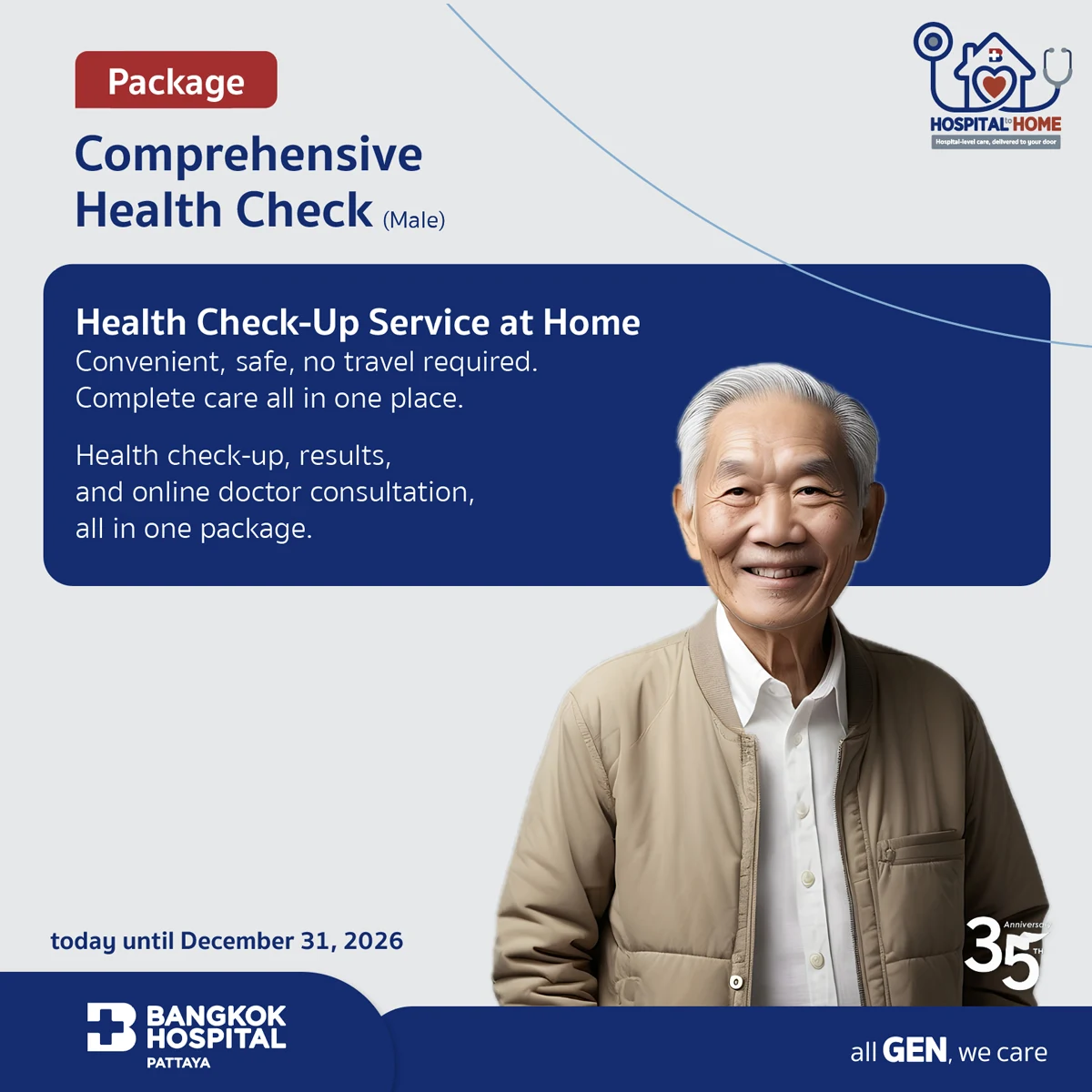 Comprehensive Health Check for Male