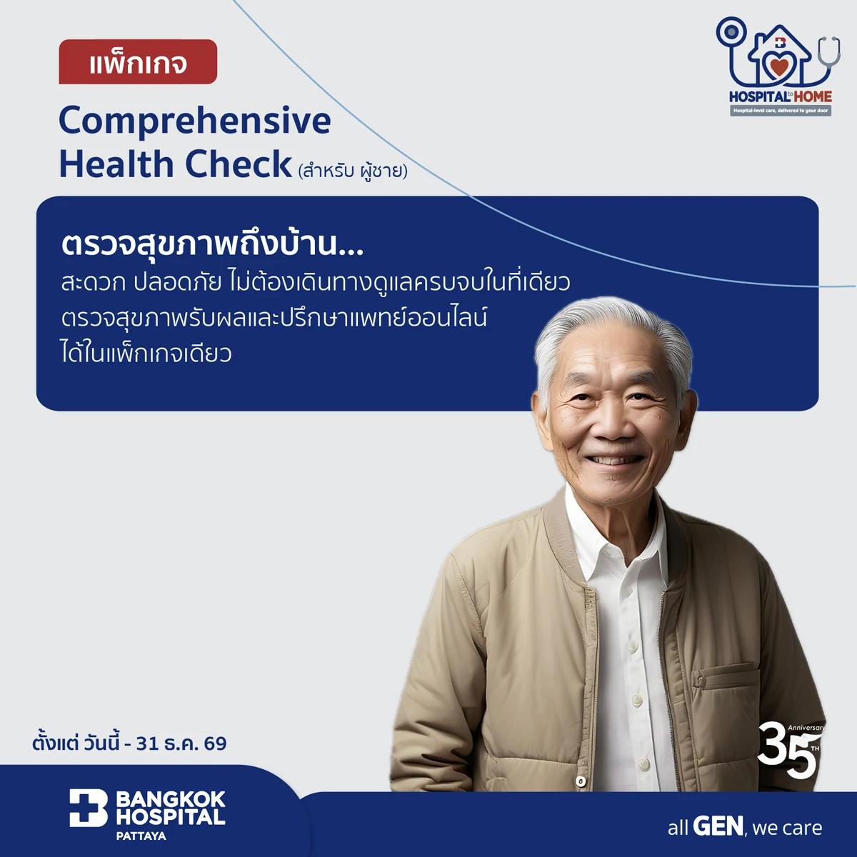 Comprehensive Health Check for Male