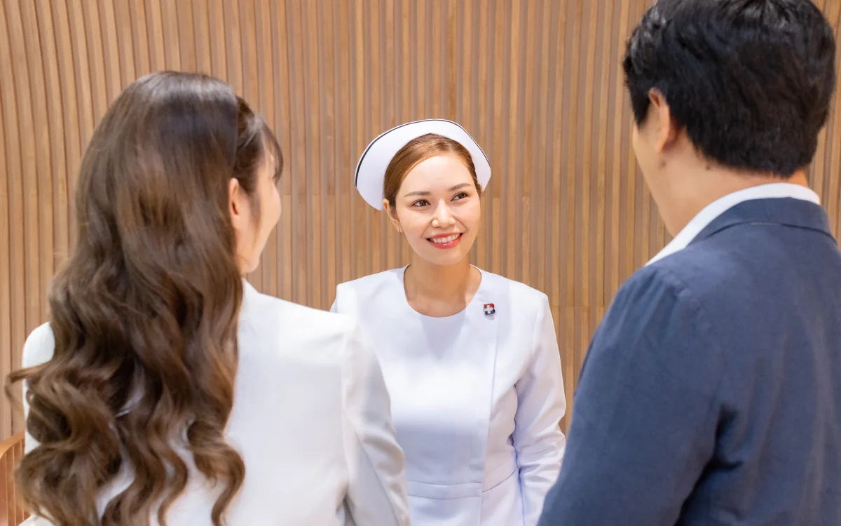 บรรยากาศภายในศูนย์รักษาผู้มีบุตรยาก โรงพยาบาลกรุงเทพ