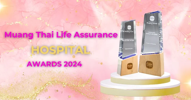 Das Bangkok Hospital Headquarters erhielt zwei prestigeträchtige Auszeichnungen bei den Muang Thai Life Assurance Hospital Awards 2024.