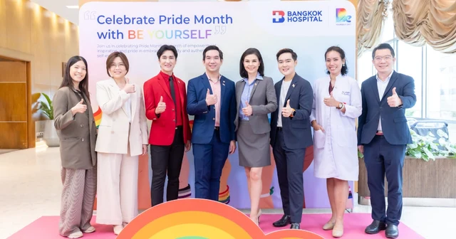 Das Bangkok Hospital hat die "Be Yourself Unit" eröffnet und veranstaltet die Aktivität "Celebrate Pride Month with Be Yourself".
