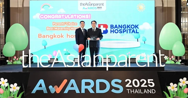 Das Bangkok Hospital hat zum vierten Mal in Folge die Auszeichnung als beliebtestes Krankenhaus für Mütter und Kinder in Thailand bei den theAsianparent Awards 2025 gewonnen.