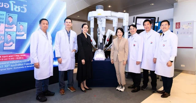 Das Bangkok Hospital (Hauptsitz) veranstaltet die Aktivität „Der Arzt erzählt, der Roboter zeigt“ – Aufwertung der Operationen durch robotergestützte Chirurgie (Robot-Assisted Surgery)