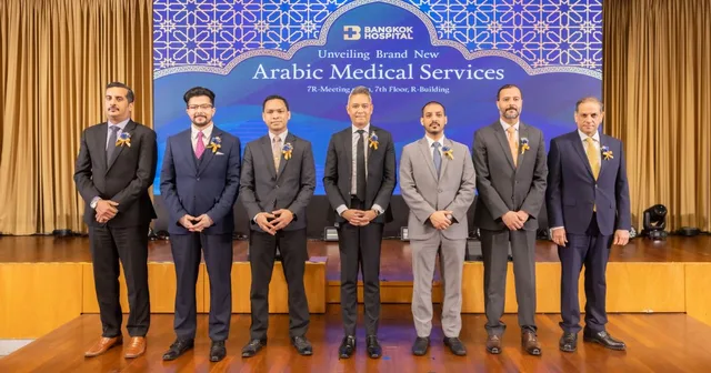 Bangkok Hospital Hauptsitz im neuen Look „Arabic Medical Services“  Aufwertung der medizinischen Dienstleistungen für Patienten aus dem Nahen Osten