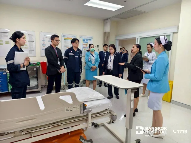 Stroke Unit at Bangkok Hospital Udon Certified by Neurological Institute of Thailand