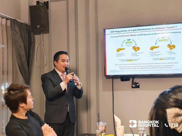 Academic Seminar: Clinical Insights on GIP/GLP-1 Receptor Agonists - Bangkok Hospital Udon