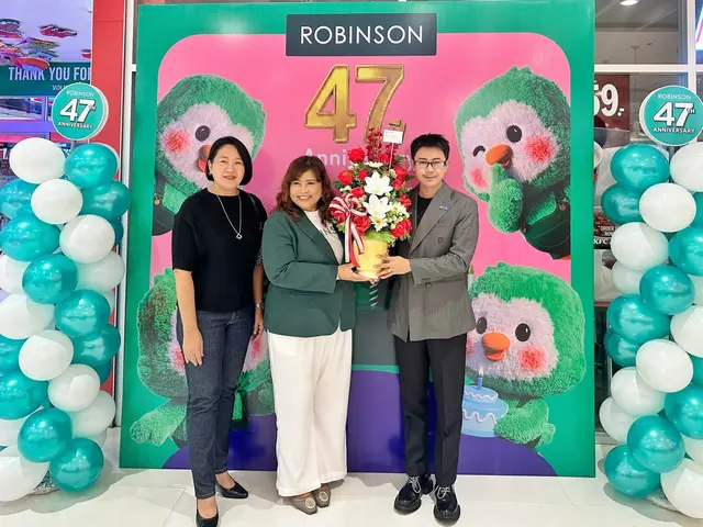 โรงพยาบาลกรุงเทพจันทบุรี ร่วมแสดงความยินดีในโอกาสครบรอบ 47 ปี โรบินสัน