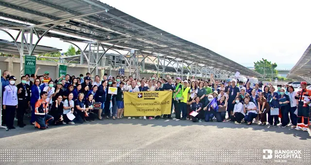 Bangkok Hospital Hua Hin Conducts Annual Firefighting Training and Fire Evacuation Drill 2026 Image