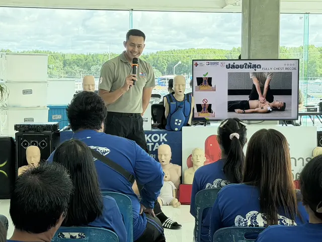 โรงพยาบาลกรุงเทพจันทบุรี จัดกิจกรรมอบรม การช่วยชีวิตขั้นพื้นฐาน (Basic Life Support : BLS)