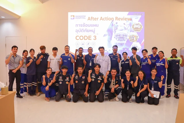 Bangkok Hospital Samui conducted its Annual Mass Casualty Incident Drill (CODE 3) 2026 Image