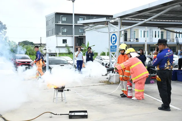 โรงพยาบาลกรุงเทพจันทบุรี จัดกิจกรรม “ฝึกซ้อมดับเพลิงและฝึกซ้อมอพยพหนีไฟ ประจำปี 2569”