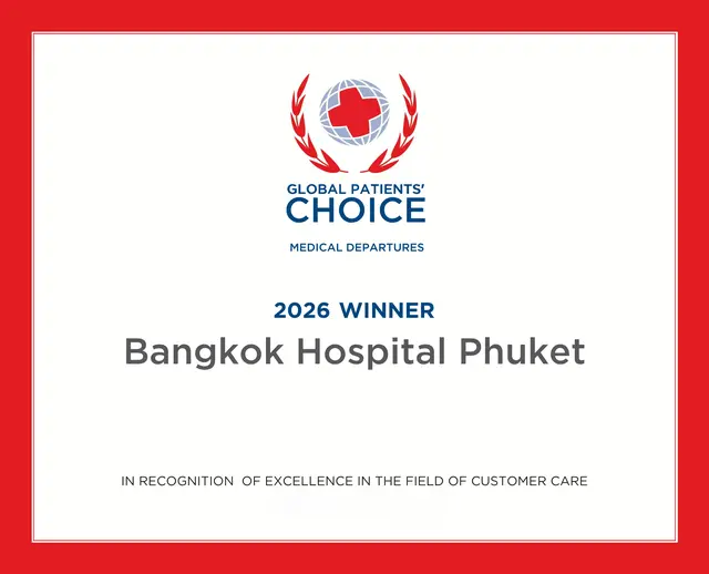 Global Patient's Choice Awards 2026 Certificate